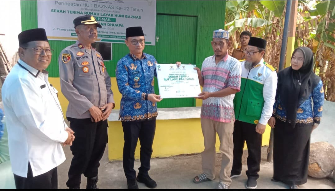 Selamat HUT ke-22 Baznas, Pemkot Parepare  Apresiasi Program Bantuan Rumah Tinggal Layak Huni